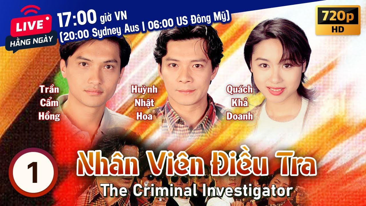 Nhân Viên Điều Tra (The Criminal Investigator) 1/22 | Huỳnh Nhật Hoa, Quách Khả Doanh | TVB 1995