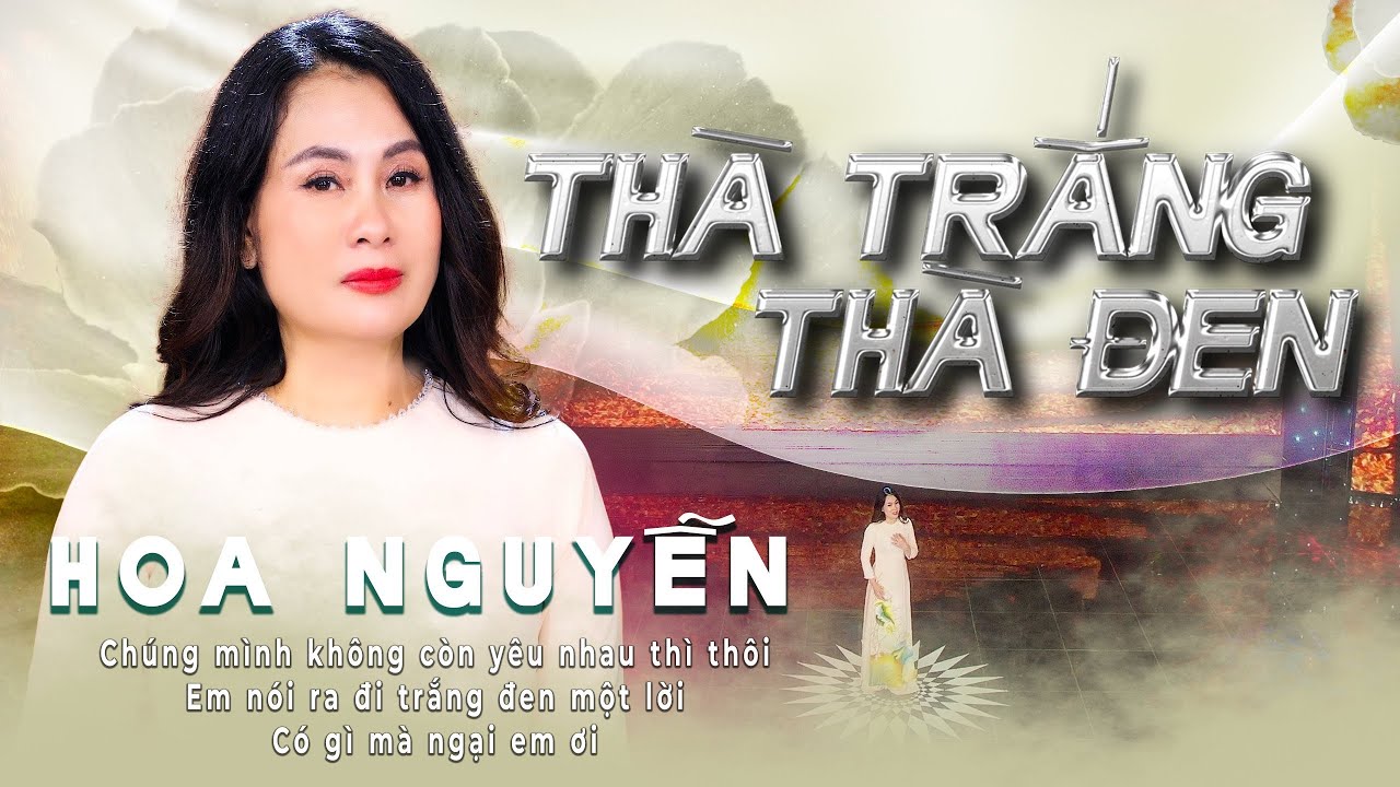 Thà Trắng Thà Đen - Hoa Nguyễn | Ai Nghe Cũng Mê Giọng Ca Bolero Mới Này (MV 4K)