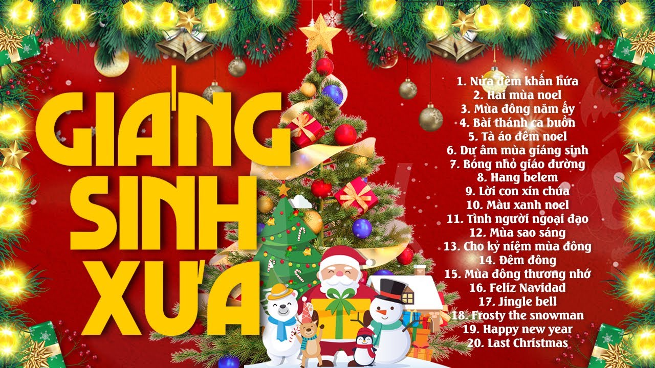 Liên Khúc Nhạc Giáng Sinh Xưa, Nhạc Noel Hải Ngoại Hay Nhất 2024 | Nửa Đêm Khấn Hứa, Hai Mùa Noel