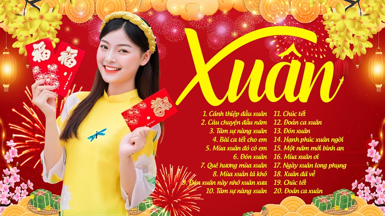 Nhạc Xuân 2024 Mới Nhất - Cánh Thiệp Đầu Xuân - LK Nhạc Xuân Bolero Trữ Tình 2024 Chúc Mừng Năm Mới