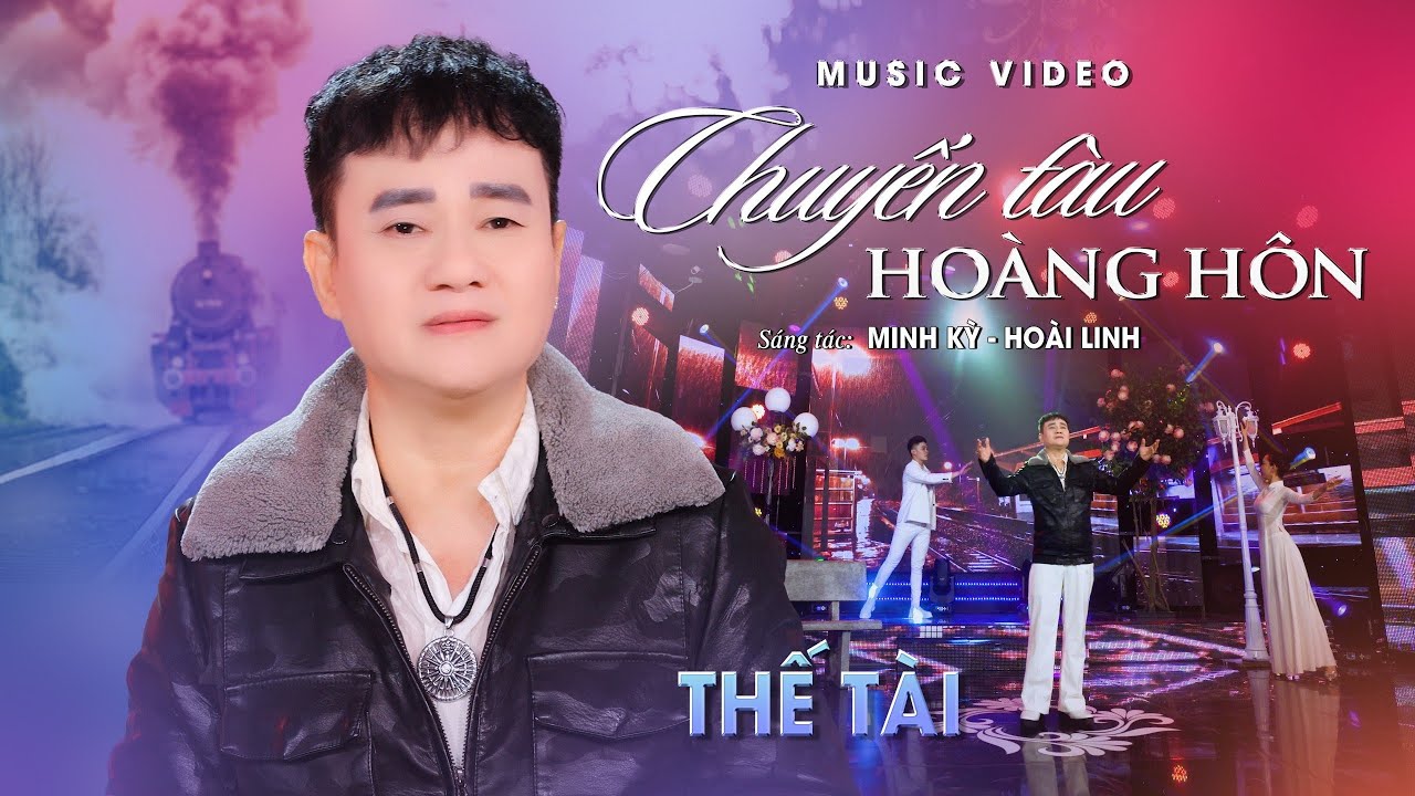 Chuyến Tàu Hoàng Hôn - Thế Tài (MV 4K) Nhạc Vàng Bolero Mới Nhất 2023