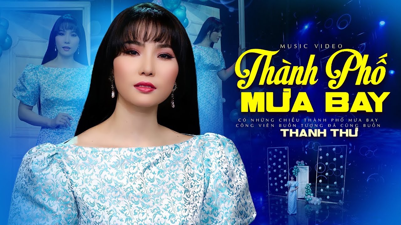 Thành Phố Mưa Bay - Thanh Thư (MV 4K) Giọng Hát Bolero Làm Hàng Triệu Người Mê Mẩn