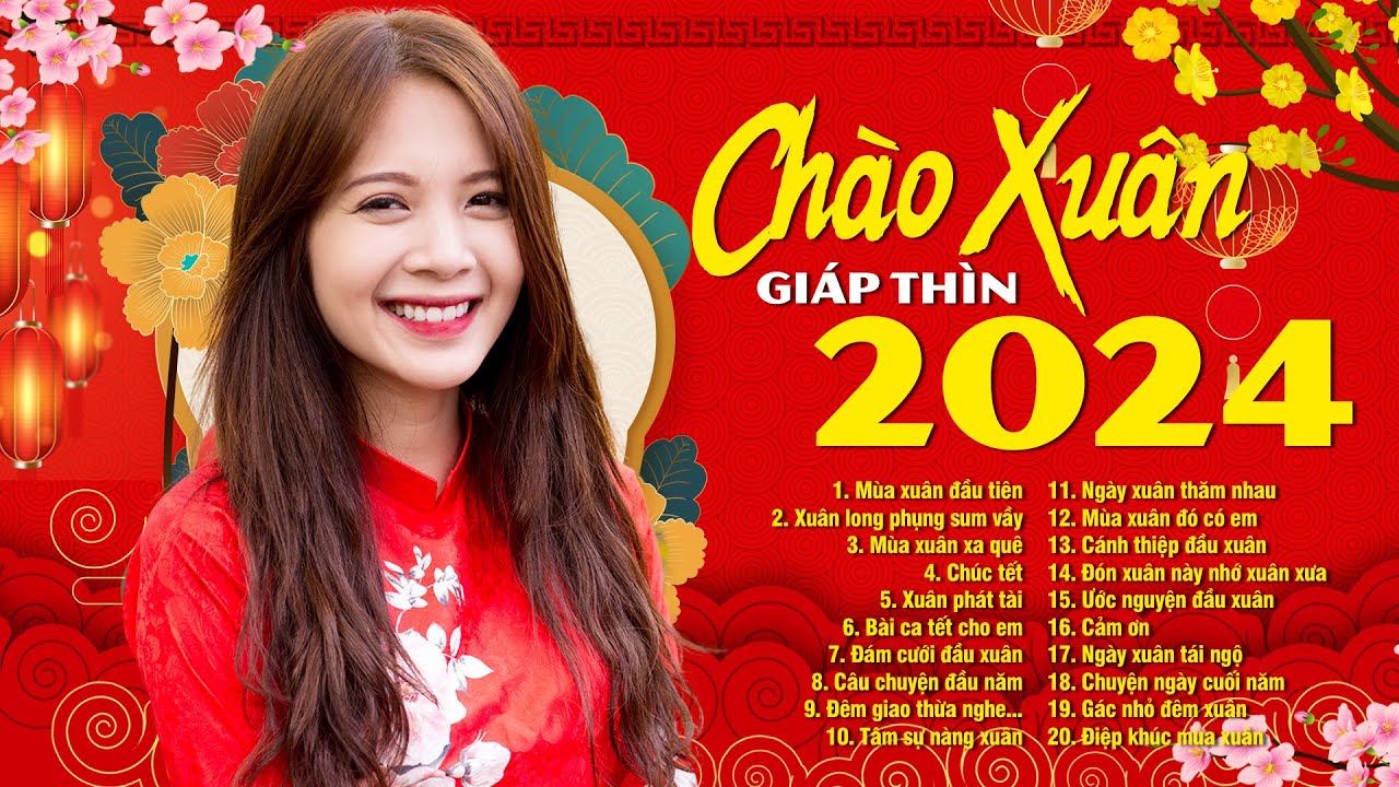 Nhạc Xuân 2024 Mới Nhất - Mùa Xuân Đầu Tiên - LK Nhạc Xuân Bolero Trữ Tình, Chào Xuân Giáp Thìn 2024