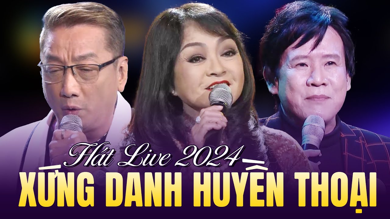 DANH CA HÁT LIVE NUỐT MIC XỨNG DANH HUYỀN THOẠI - Trường Vũ, Hương Lan, Tuấn Vũ Chung Sân Khấu 2024