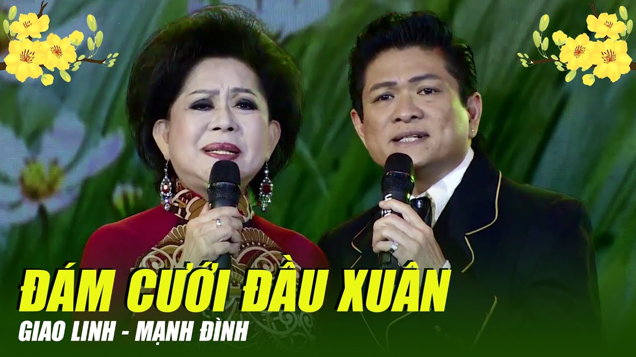 Không Ai Song Ca Bài Này Hay Bằng Giao Linh & Mạnh Đình - ĐÁM CƯỚI ĐẦU XUÂN | Nhạc Xuân Xưa Bất Hủ