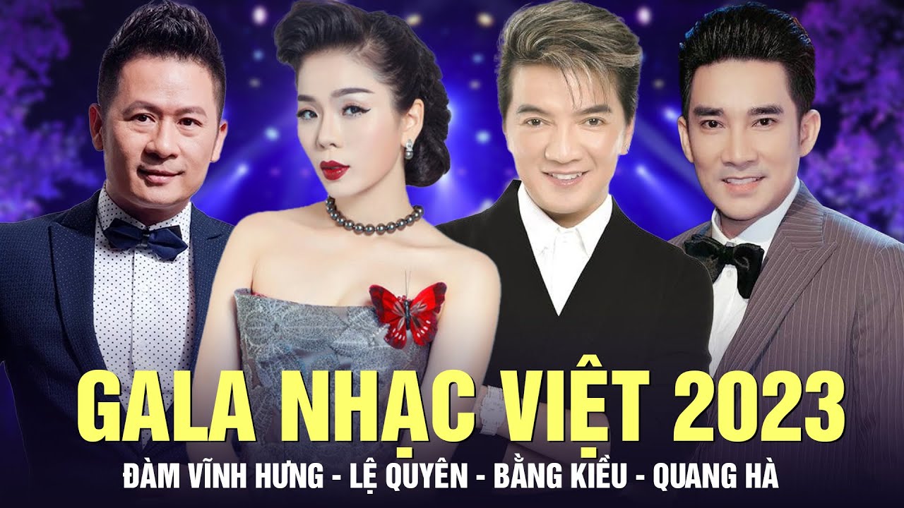 LIVESHOW NHẠC VIỆT 2023 - Đàm Vĩnh Hưng, Lệ Quyên, Bằng Kiều | LiveShow Những Ca Sĩ Hàng Đầu VN