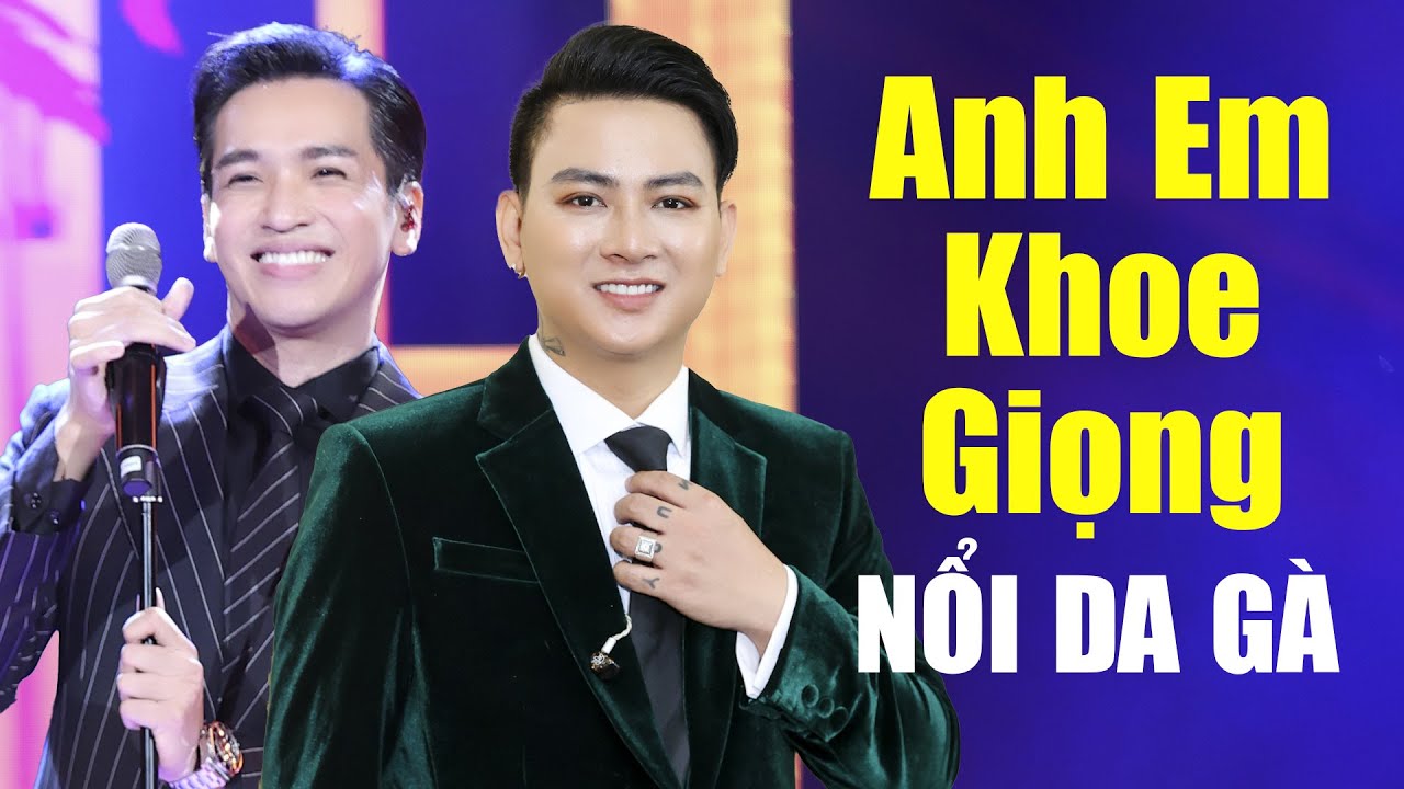 Anh Em HOÀI LÂM, BẠCH CÔNG KHANH Song Ca Khoe Giọng Nổi Da Gà | Minishow Mới Nhất 2024