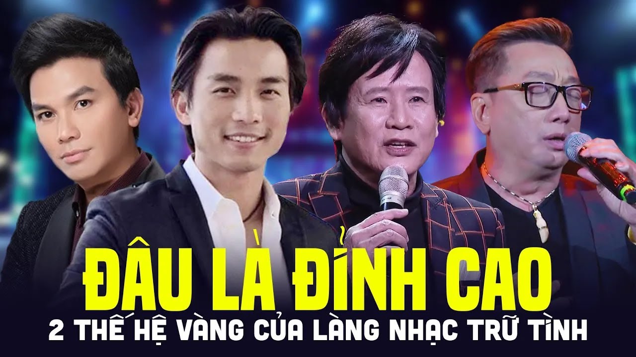 Ai là ÔNG TRÙM BOLERO - Đỉnh Cao 2 Thế Hệ Nhạc Trữ Tình | Trường Vũ, Tuấn Vũ, Đan Nguyên, Mạnh Quỳnh