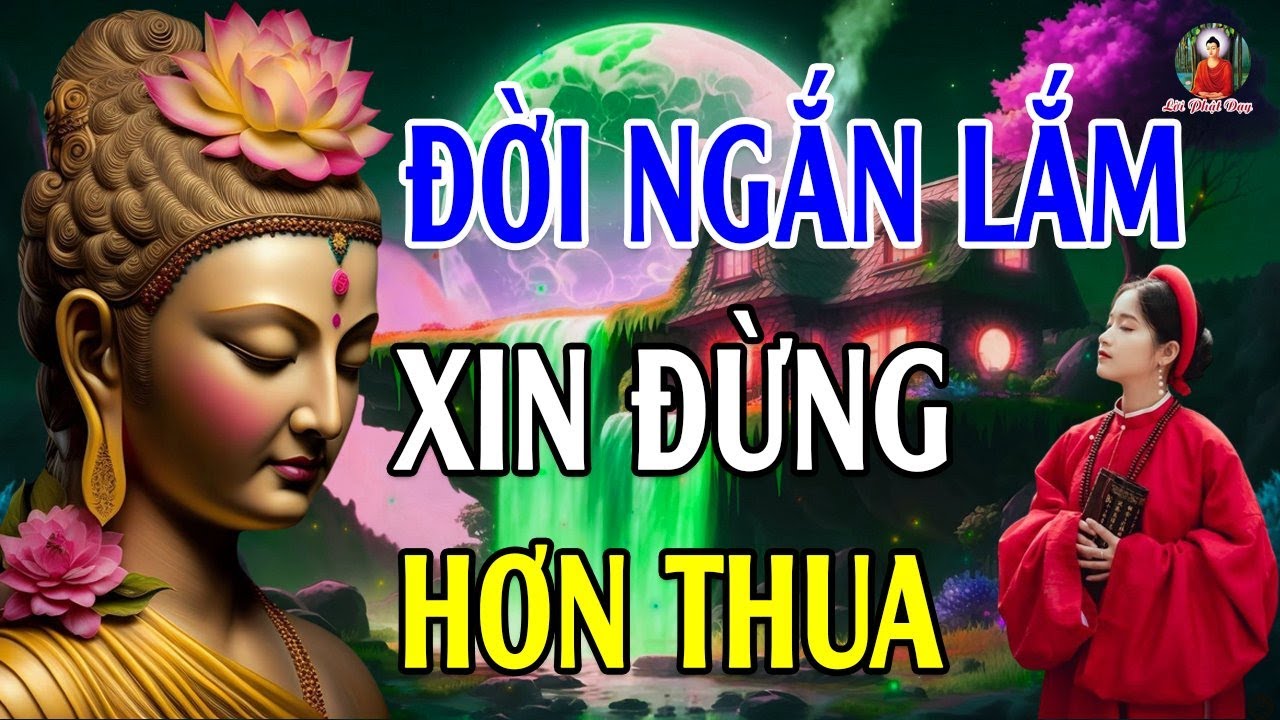 Đời Ngắn Lắm Sống Đừng Có Tính Hơn Thua Mà Khổ (Hay Vô Cùng) - Lời Phật Dạy