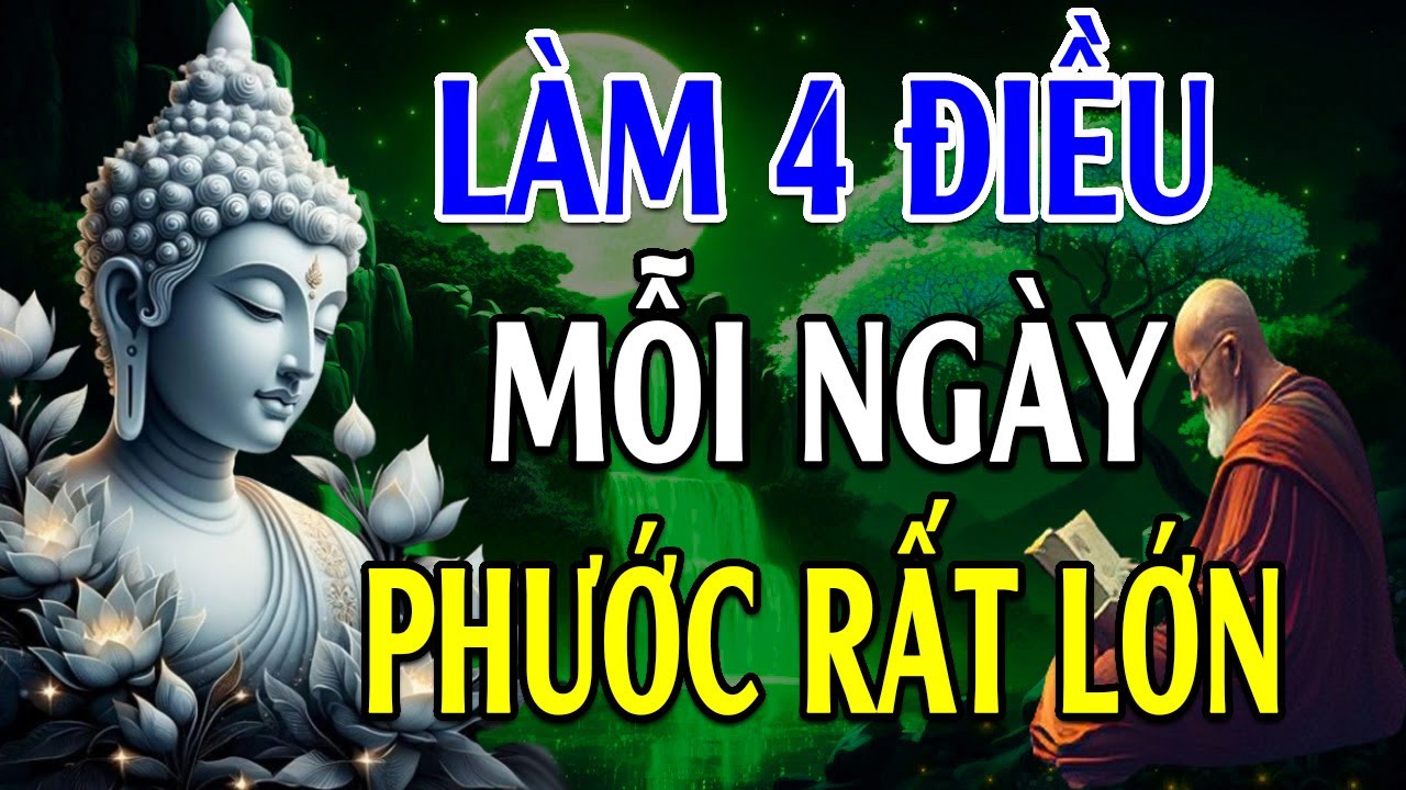 Kê Cao Gối Ngủ Khi Làm được 4 Điều Công Đức Cực Lớn - Lời Phật Dạy Nên Nghe