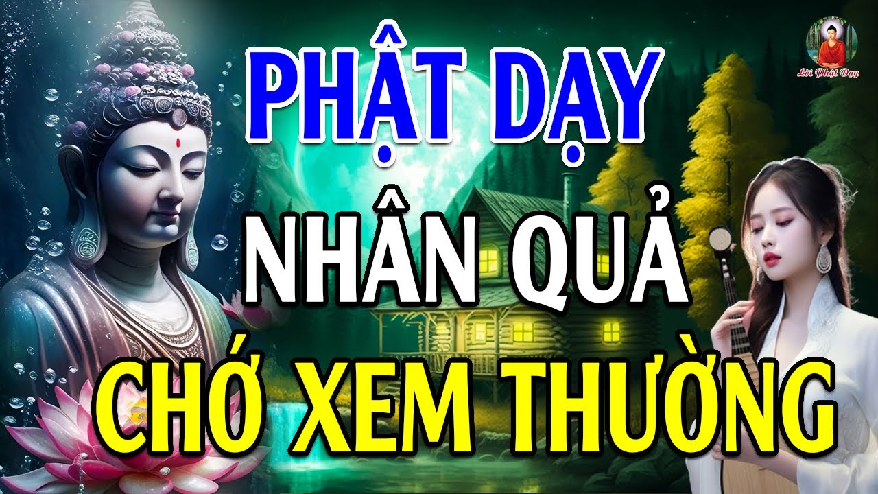 Phật Dạy LUẬT NHÂN QUẢ Ở Đời Chớ Xem Nhẹ, Hiểu Nhân Quả Rồi Sẽ Biết Cách Sống Được Phước An Yên lHay