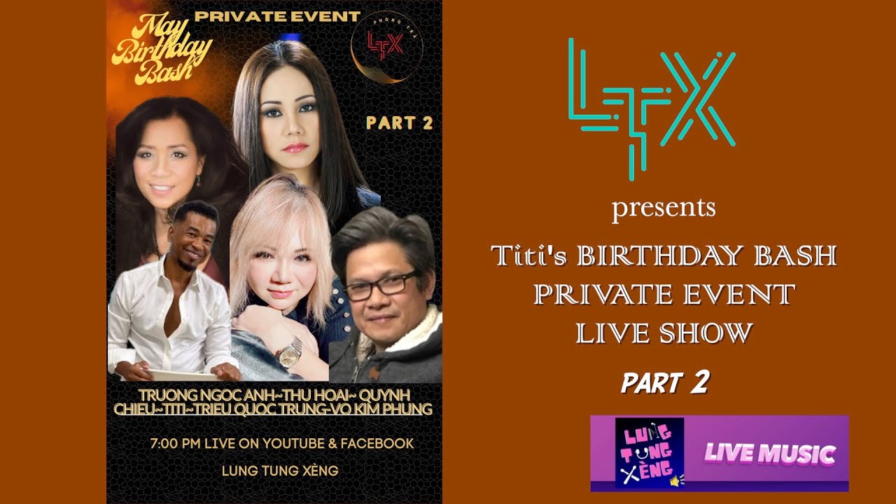 TiTi's BIRTHDAY BASH PRIVATE EVENT LIVE SHOW with LTX Band - PART 2