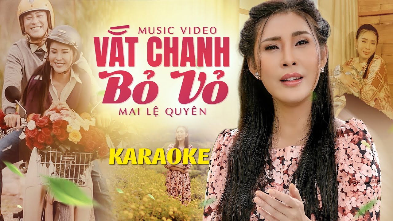 KARAOKE VẮT CHANH BỎ VỎ - MAI LỆ QUYÊN | BEAT CHUẨN