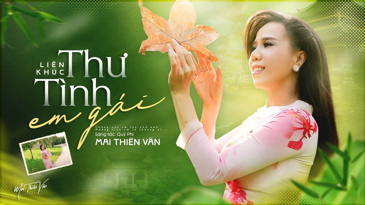 Thư Tình Em Gái - Liên Khúc Nhạc Trữ Tình Hải Ngoại Tuyển Chọn | Mai Thiên Vân