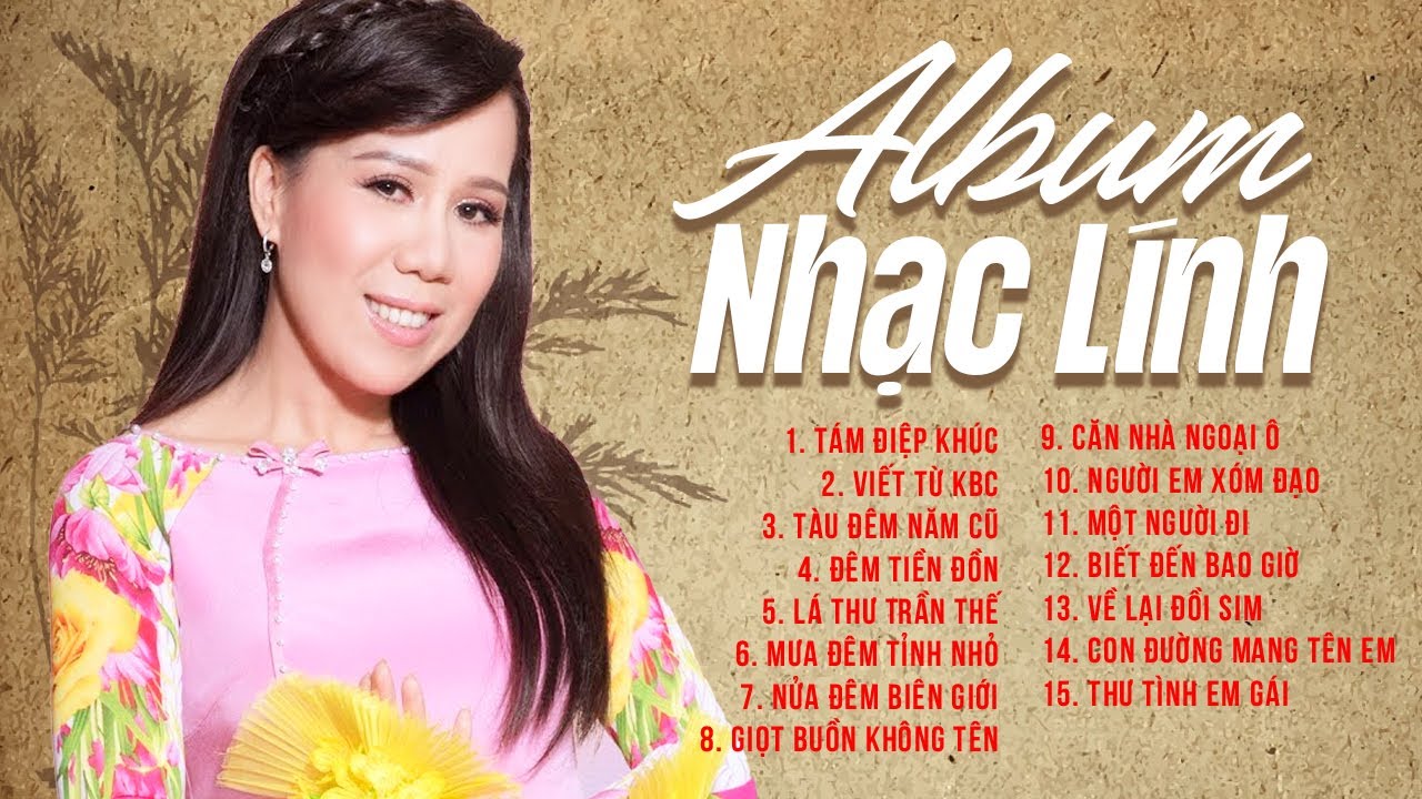 Album Nhạc Lính Mai Thiên Vân Để Đời - Liên Khúc " Tám Điệp Khúc, Viết Từ KBC " Không quảng cáo