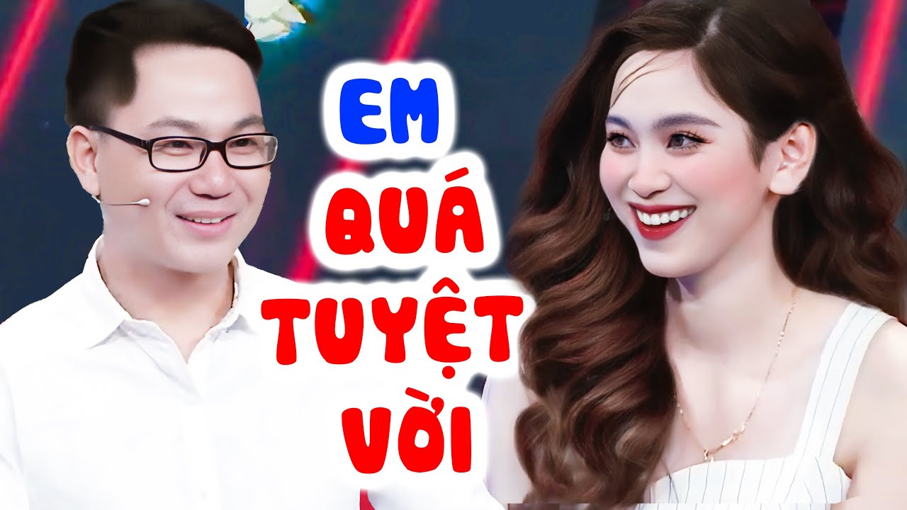 Cô nàng XINH ĐẸP ĐÁNG YÊU khiến bạn trai MÊ ĐẮM khỏi bấm nút yêu luôn em ơi - Hẹn Hò Quyền Linh