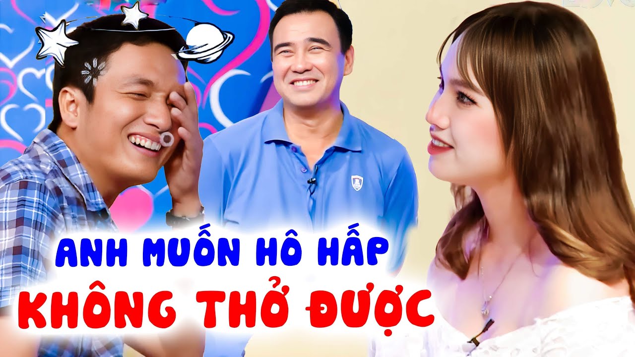 Vừa thấy bạn gái QUÁ XINH chàng trai muốn HÔ HẤP khó thở MC Quyền Linh xỉu ngang - Hẹn Hò Quyền Linh