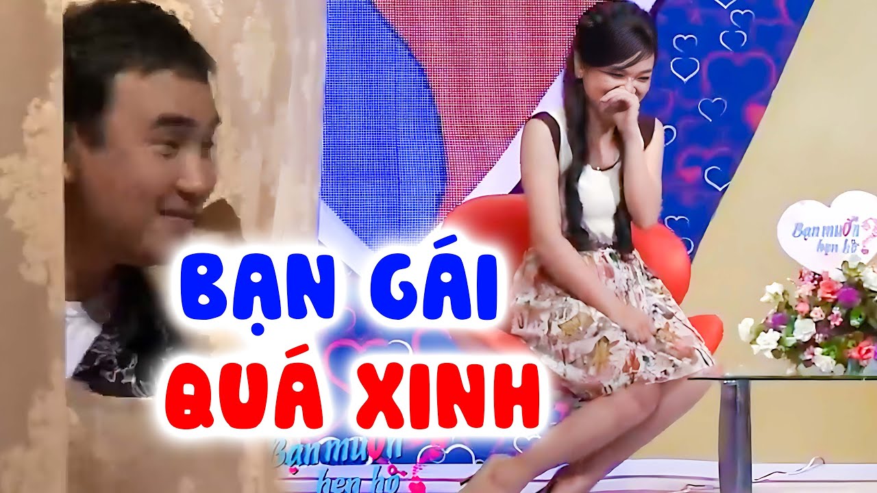 Cô nàng QUÁ XINH ĐẸP MỸ MIỀU MC Quyền Linh muốn giành bấm nút hẹn hò thay bạn trai-Hẹn Hò Quyền Linh