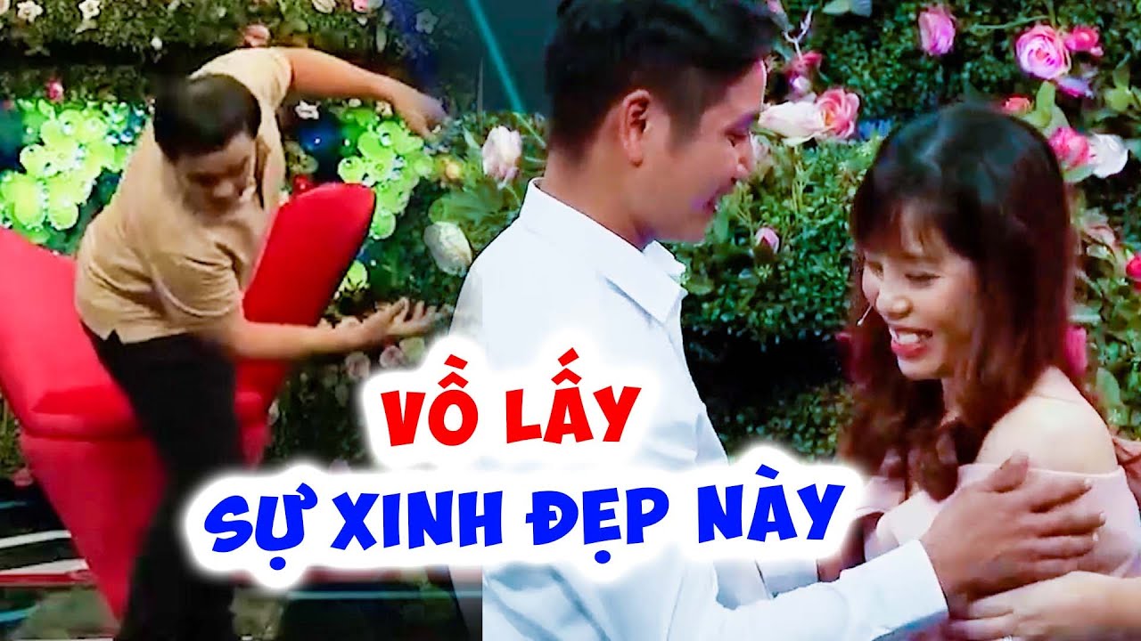 Thấy bạn gái chàng trai VỒ VẬP LẤY sự xinh đẹp MC Quyền Linh phấn khích tột độ - Hẹn Hò Quyền Linh