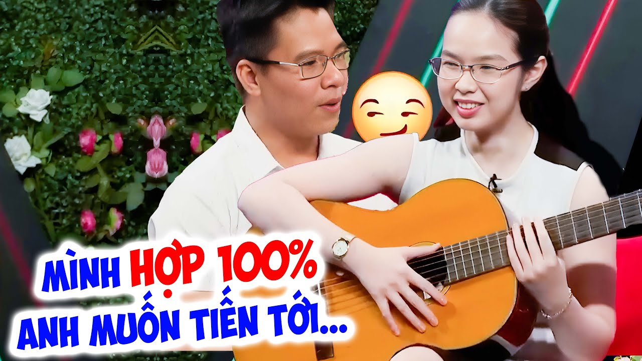 Chàng trai sướng ÔM BẠN GÁI VÔ LÒNG đàn hát HỢP NHAU 100% MC Quyền Linh phấn khích-Hẹn Hò Quyền Linh