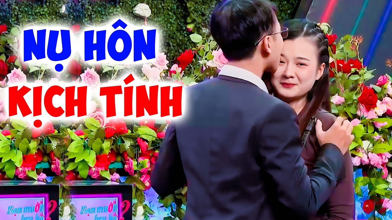 NỤ HÔN KỊCH TÍNH chàng trai túm lấy bạn gái MC Quyền Linh PHẤN KHÍCH TỘT ĐỘ - Hẹn Hò Quyền Linh