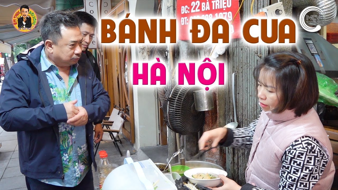 BÁNH ĐA CUA - Đặc Sản Hải Phòng Giữa Lòng Thủ Đô | Ẩm Thực & Đời sống với MC Việt Thảo | CBL 1791