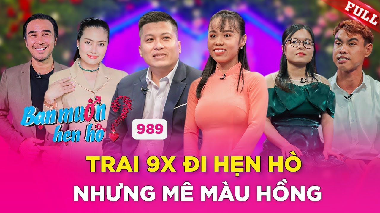 Quý ông MÀU HỒNG quyết HẠ GỤC gái Huế sau 26 ngày bị THẤT TÌNH | Bạn Muốn Hẹn Hò #989