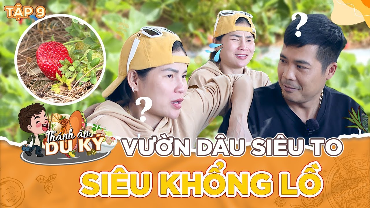 Thánh Ăn Du Ký #9 | Theo chân Nga Sumo dạo quanh vườn dâu tươi roi rói ở Đà Lạt