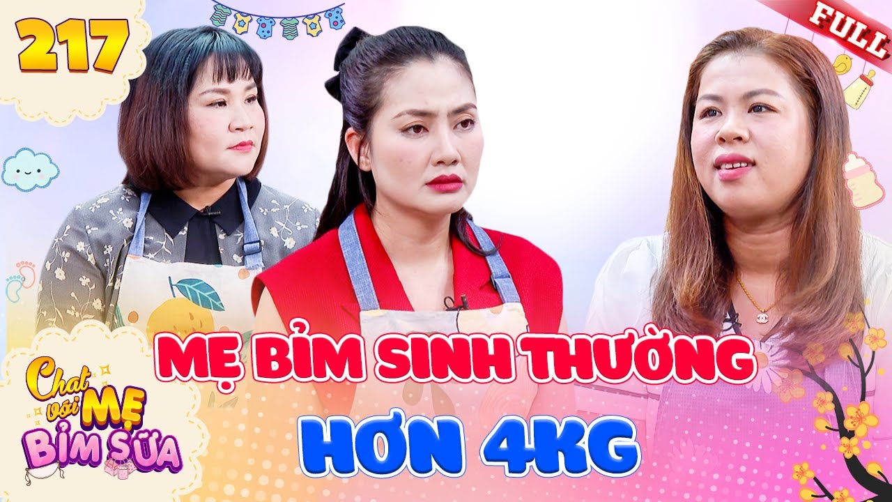 Tâm Sự Mẹ Bỉm Sữa #218| Bất ngờ SINH THƯỜNG em bé hơn 4Kg,mẹ bỉm trở thành MINH TINH của bệnh viện