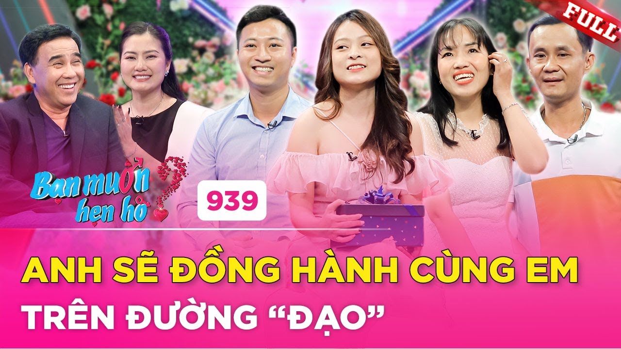 Bạn Muốn Hẹn Hò #939 | Nhà gái XINH ĐẸP NHƯ HOA khiến nhà trai “SAY NGẤT NGÂY” ngay ánh mắt đầu tiên