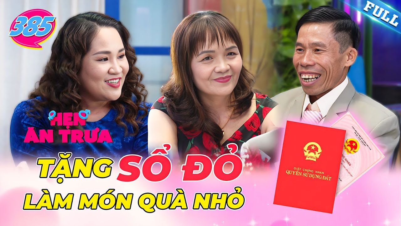 Hẹn Ăn Trưa #385 | U50 cầm SỔ ĐỎ theo làm MÓN QUÀ NHỎ cho bạn gái, rất muốn có con