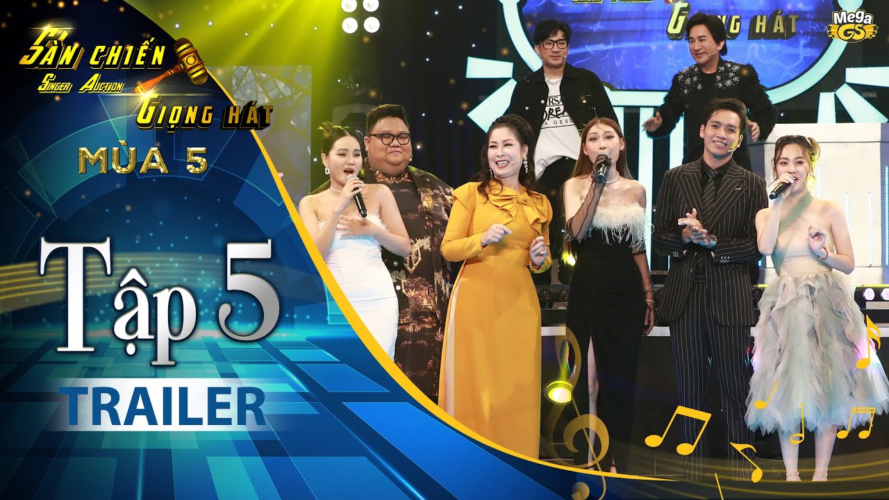 SÀN CHIẾN GIỌNG HÁT MÙA 5 - TẬP 5 |  TRAILER | Phát sóng 20H thứ 7 ngày 07/10 trên VTV3