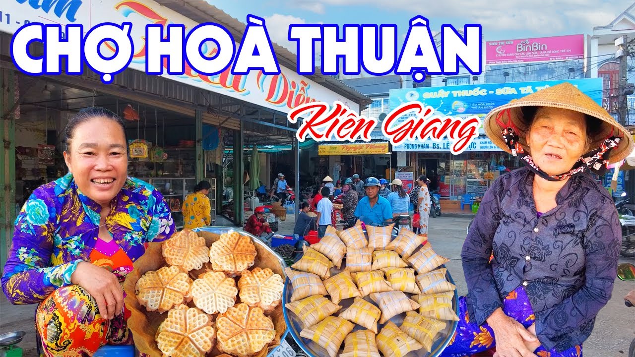 Khám Phá Chợ Mới Hòa Thuận, Kiên Giang - Chợ Quê Miệt Vườn Đủ Loại Cá Đồng Ngon | Miền Tây Sông Nước