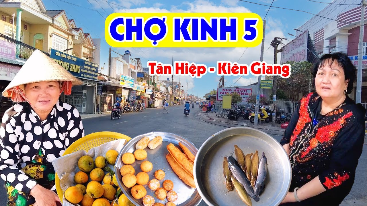 Về Miền Tây Đi Chợ Kinh 5 Tân Hiệp: Đủ Loại Thủy Hải Sản Tươi Ngon, Giá Rẻ | Miền Tây Sông Nước