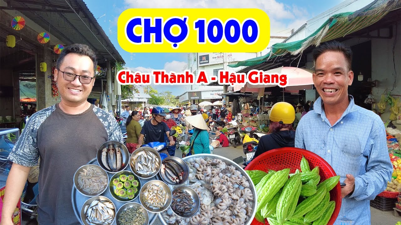 Về Hậu Giang Khám Phá Chợ Quê Xứ Ngàn: Người Miền Tây Ai Cũng Dễ Thương | Miền Tây Sông Nước