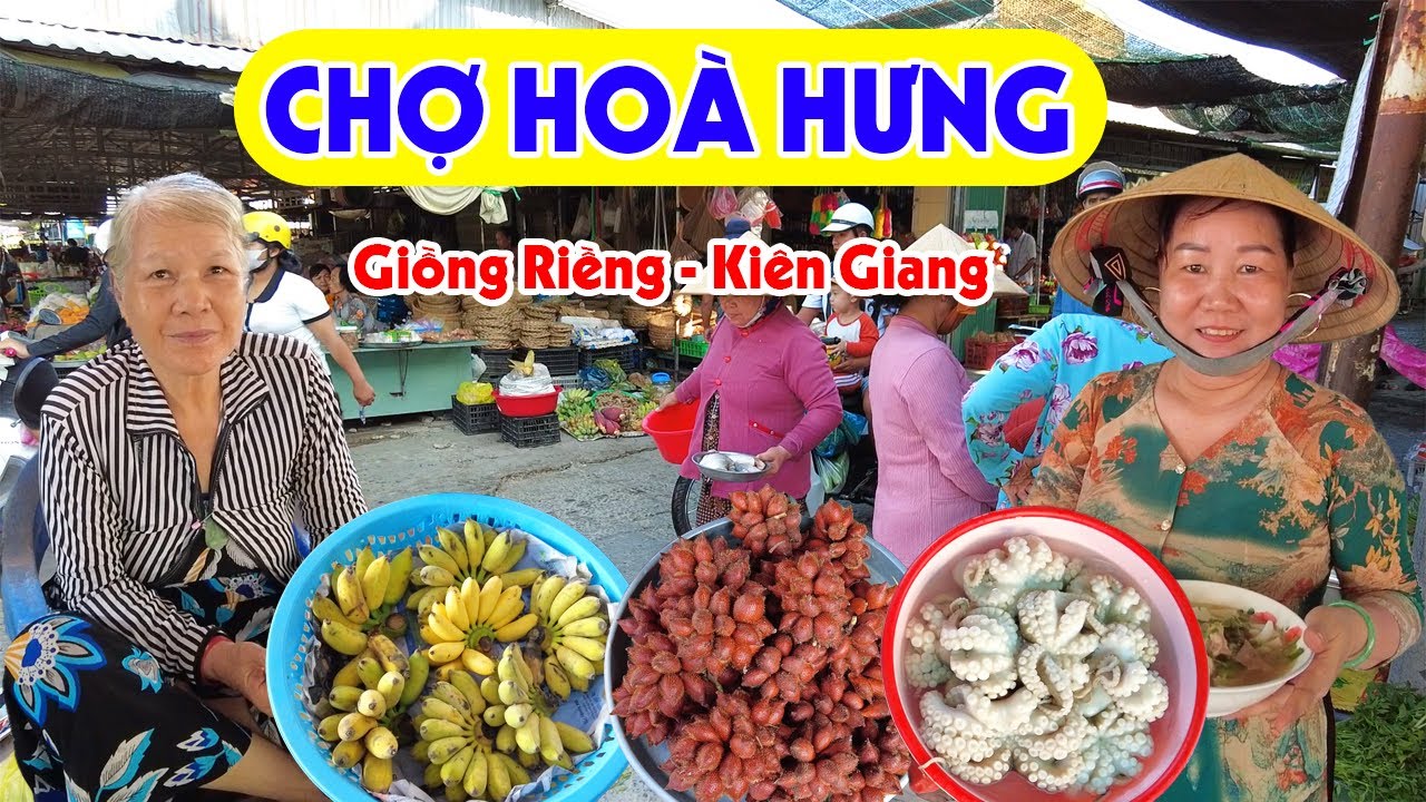 Khám Phá Chợ Hòa Hưng: Hành Trình Trải Nghiệm Nét Đẹp Con Người và Đặc Sản Miền Tây Sông Nước