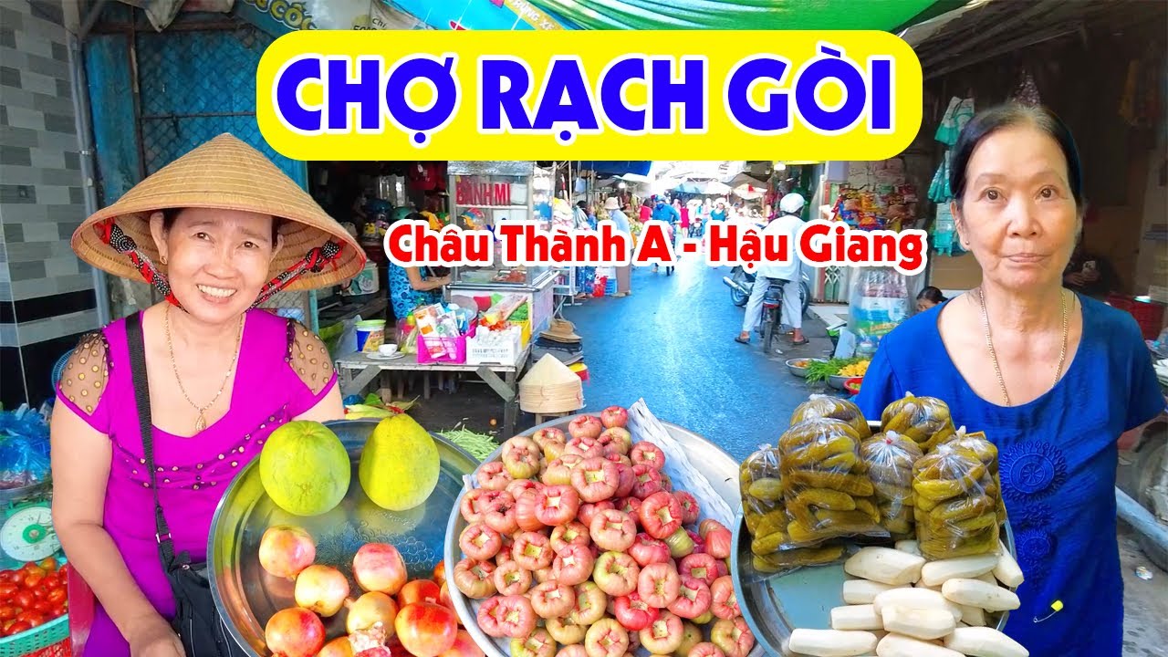 Khám Phá Chợ Rạch Gòi - Hậu Giang: Bà Con Than Trời Vì Chợ Quá Vắng Khách  | Miền Tây Sông Nước