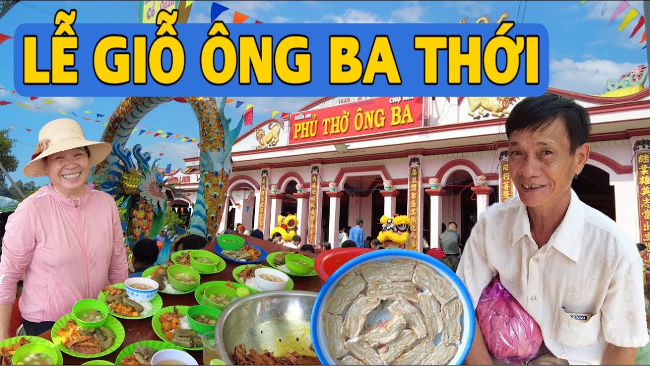 Lễ Giỗ Ông Ba Thới 2024: Ngày Giỗ Lớn Nhất Miền Tây Tại Chợ Mới, An Giang thu hút hàng 1000 người