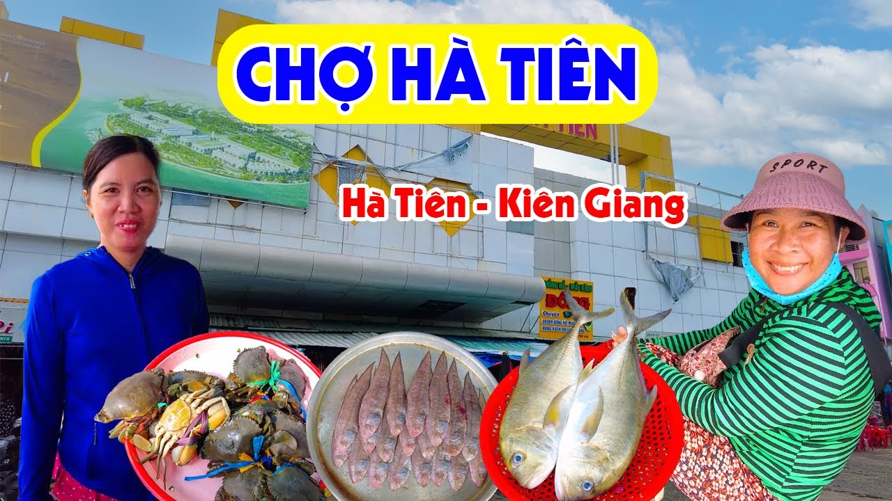 Về Kiên Giang Thăm Chợ Cá Hà Tiên: Tràn Lan Hải Sản Tươi Sống Giá Rẻ Tươi Ngon | Miền Tây Sông Nước