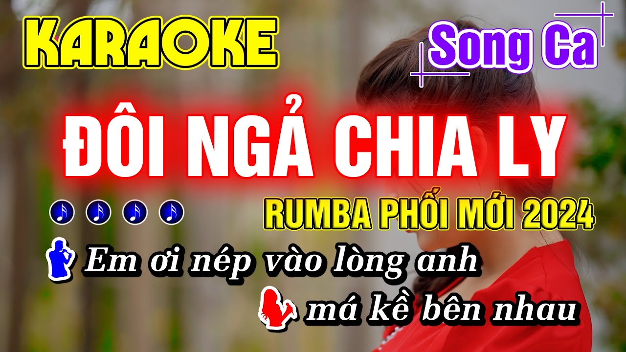 Đôi Ngả Chia Ly Karaoke Song Ca Nhạc Sống RUMBA HAY NHẤT PHỐI MỚI 2024 - Minh Đức Karaoke