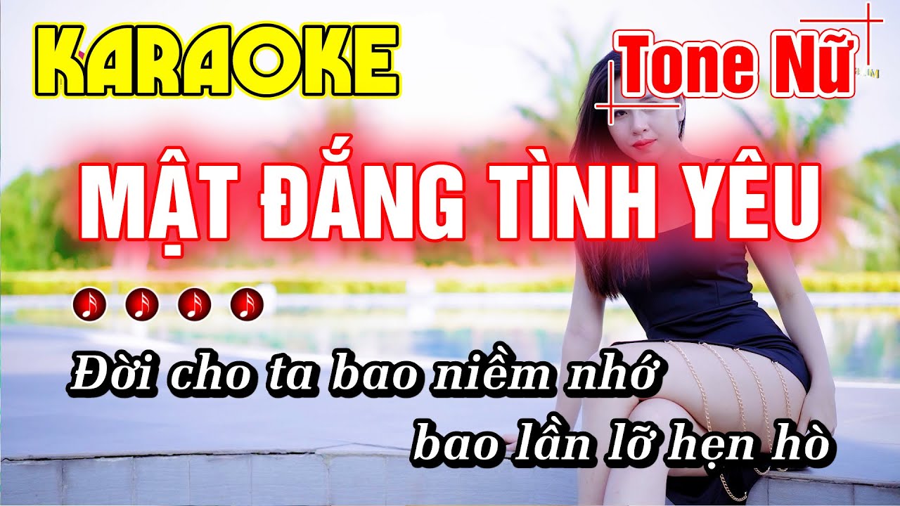 Mật Đắng Tình Yêu Karaoke Tone Nữ Nhạc Sống Beat Hay Dễ Hát Minh Đức Karaoke