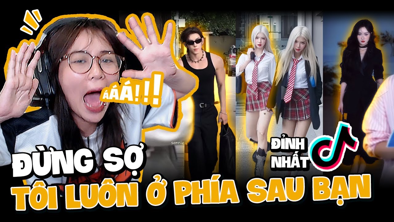 Reaction trend TikTok "Đừng sợ, tôi luôn ở phía sau bạn". MisThy "giật mình" với người số 7 này!?