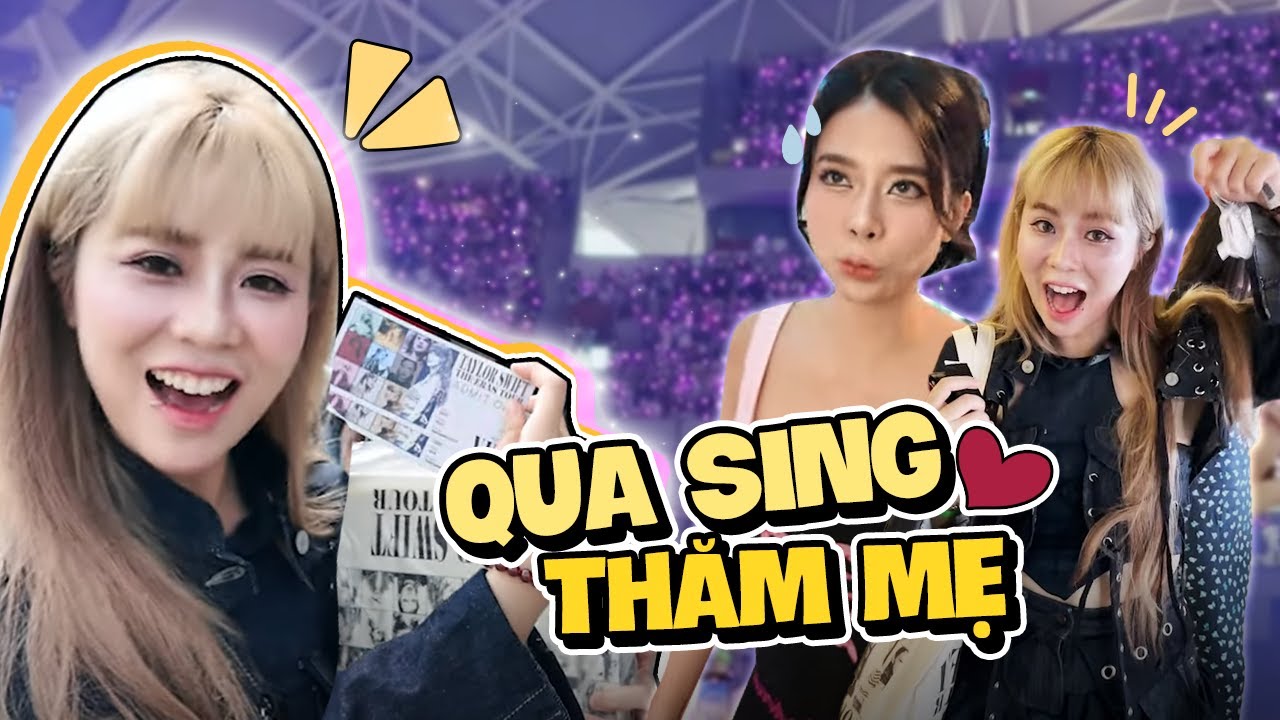 2N1Đ sang Singapore gặp Taylor Swift!? MisThy lần đầu ăn thử sô cô la best seller của Mr Beast!