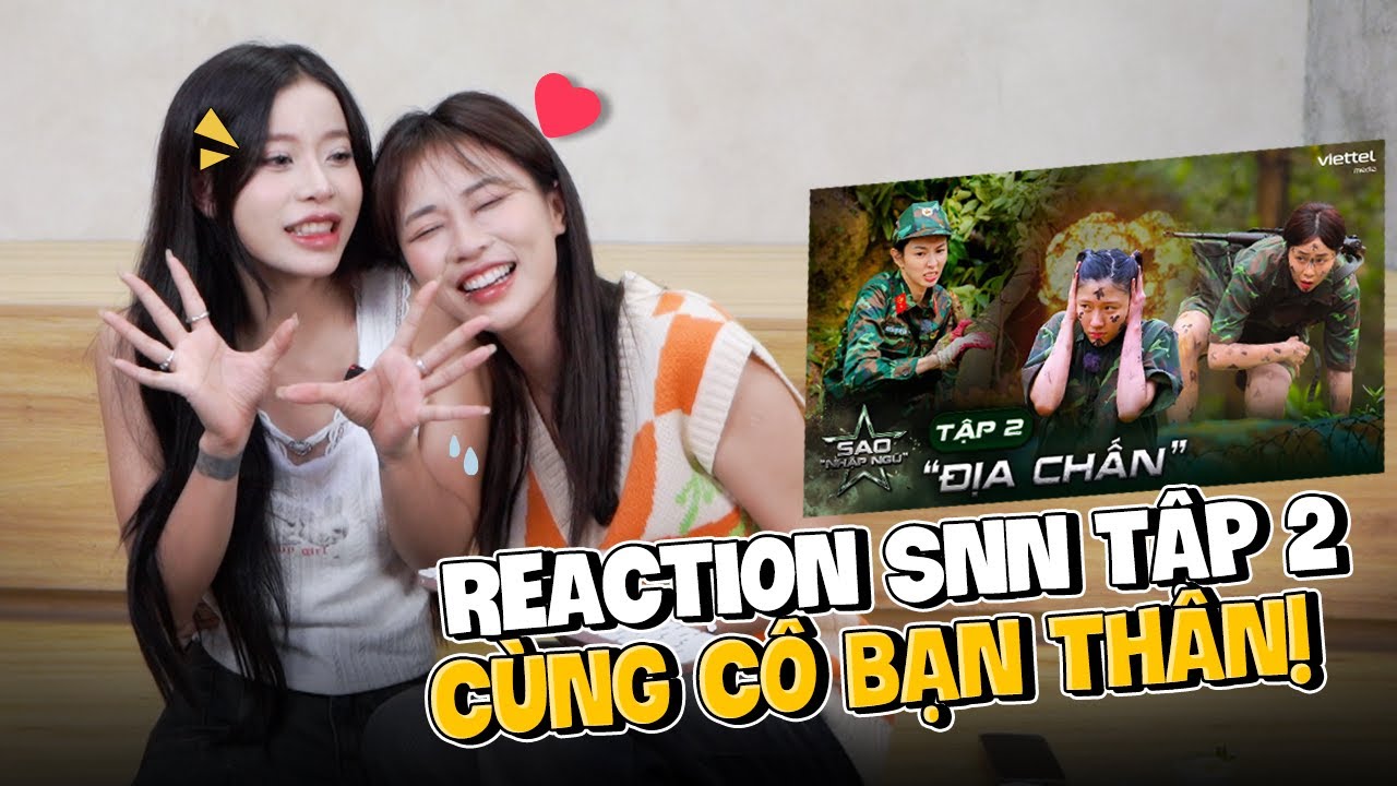 Cùng siêu bạn thân reaction Sao Nhập Ngũ Tập 2. MisThy bị đồng đội "bóc phốt" món trứng chiên!?