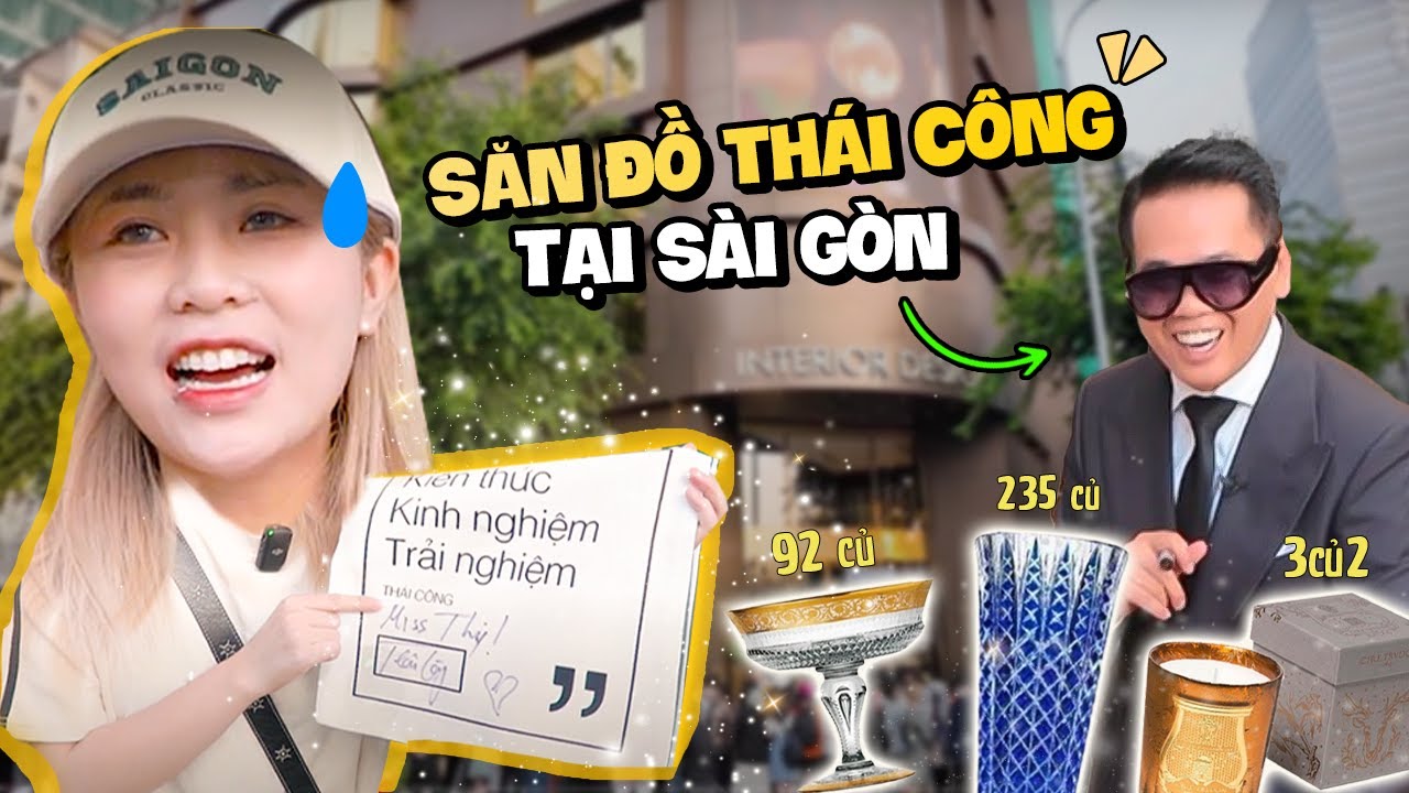 MisThy xếp hàng 3 tiếng để chốt đơn món này? Trố mắt trước showroom tỷ đô của Thái Công?!