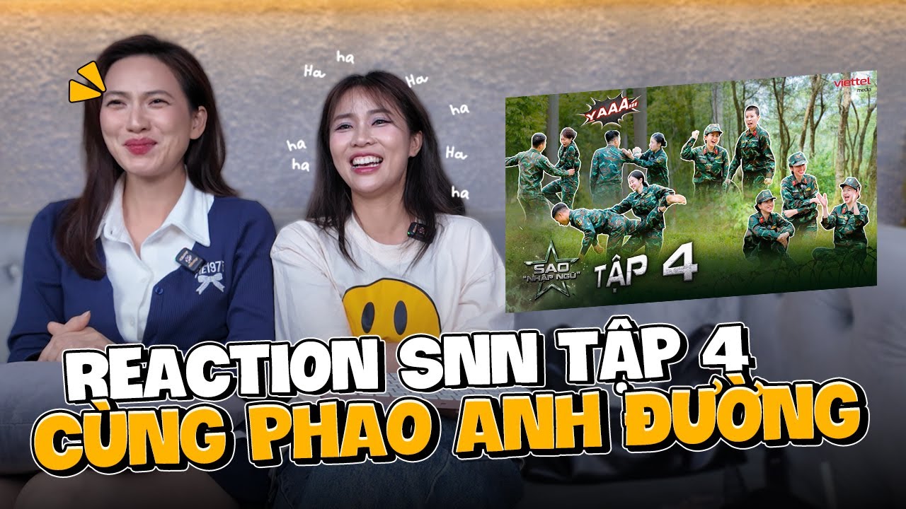 Cùng chế Phương Anh Đào reaction Sao Nhập Ngũ Tập 4. MisThy "bức xúc" vô cùng với đồng chí này!?