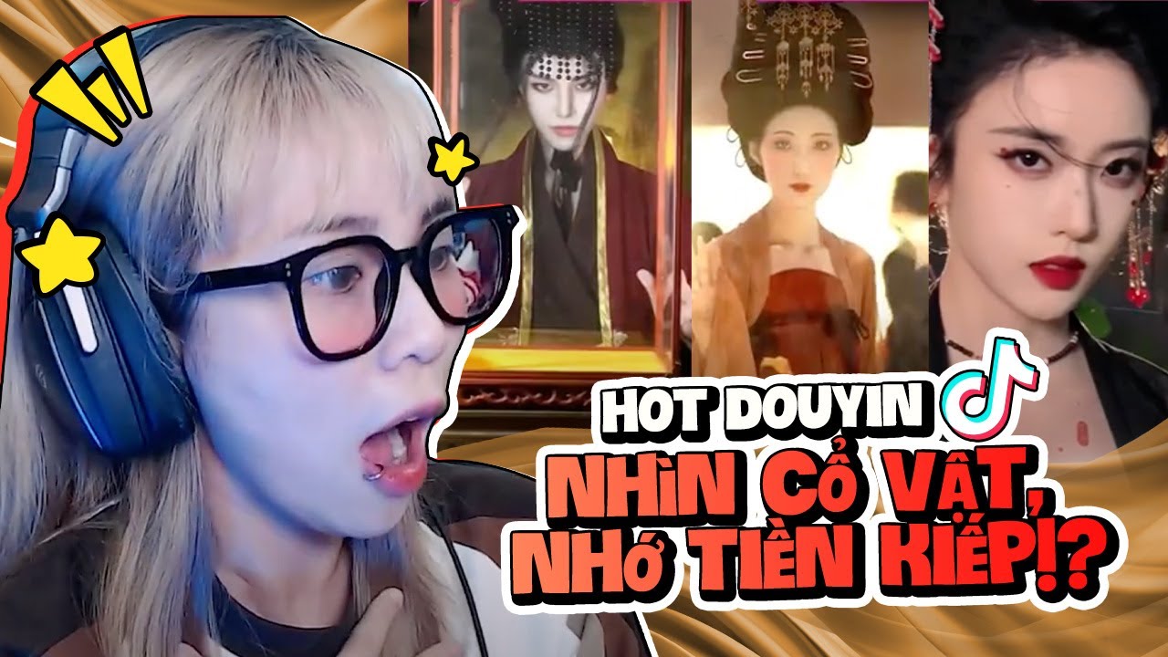 Reaction trend biến hình hot rần Douyin . MisThy cười "ngất xỉu" với màn biến hình của người này!?