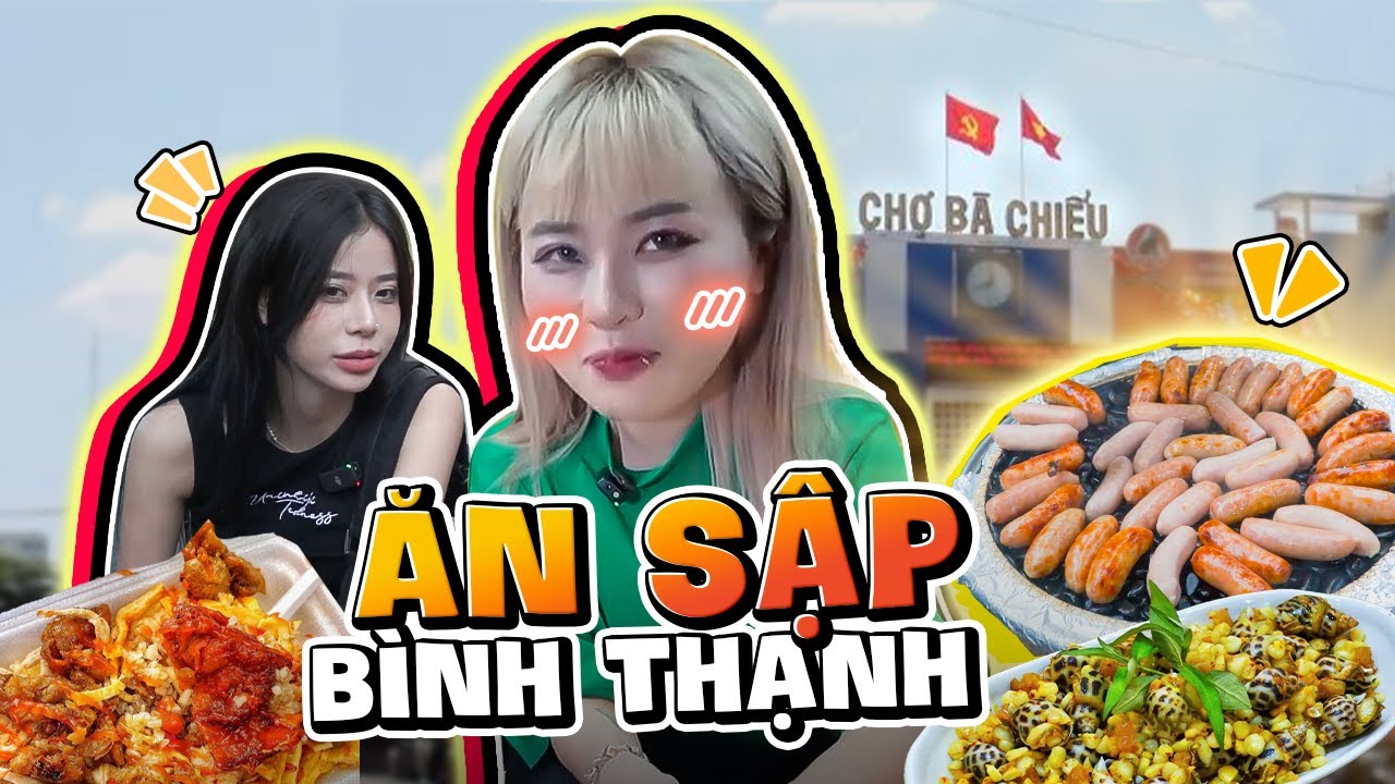 Ăn đêm toàn best seller chợ Bà Chiểu: lạp xưởng nướng đá, xôi xá xíu...MisThy phát mê món số 3 vì?!