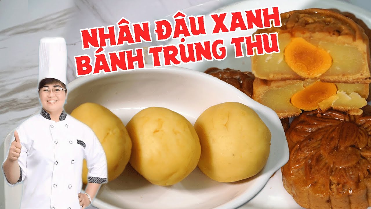 Cách Làm Nhân Đậu Xanh Bánh Trung Thu KHÔNG TÁCH DẦU | Nấu Ăn Ngon