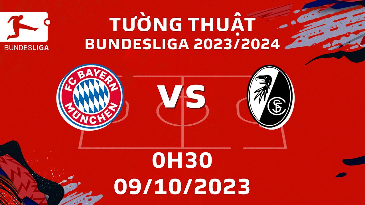 FULL HD | BAYERN MUNICH - FREIBURG | VÒNG 7 BUNDESLIGA 2023/2024